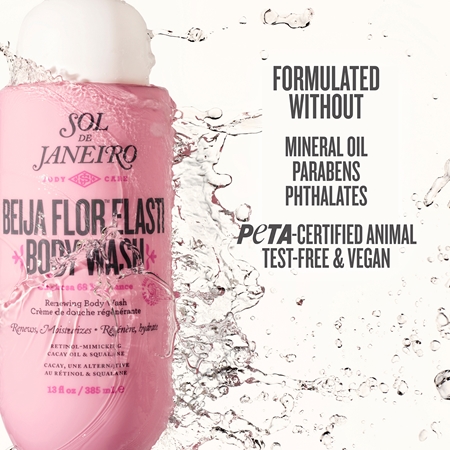 Sol de Janeiro Beija Flor™ Renewing Body Wash Krēmveida dušas želeja ar mitrinošu efektu