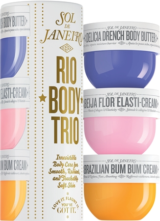Sol de Janeiro Rio Body Trio Gift Set for hydrating and firming skin