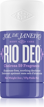 Sol de Janeiro Rio Deo Aluminium-Free Deodorant Cheirosa 59 στερεό αποσμητικό χωρίς άλατα αλουμινίου