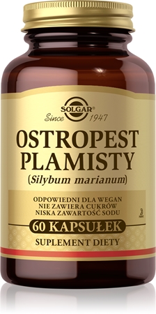 Solgar Ostropest Plamisty kapsułki na poprawę czynności wątroby