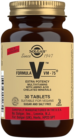 Solgar Formula VM-75 tabletki z kompleksem multiwitaminowym