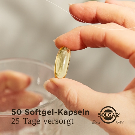 Solgar Omega-3 Fischöl Hochdosiert Kapseln mit essenziellen Fettsäuren