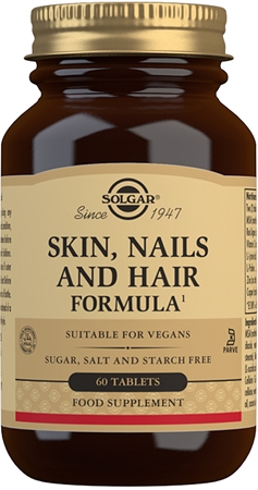 Solgar Skin, Nails and Hair Formula tabletki na piękne włosy, skórę i paznokcie