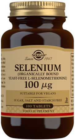 Solgar Selenium tabletki dla prawidłowego funkcjonowania organizmu