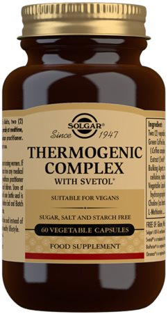 Solgar Thermogenic Complex With Svetol suplement diety do wspomagania odchudzania
