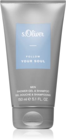 s.Oliver Follow Your Soul Men sprchový gel a šampon 2 v 1 pro muže