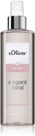 s.Oliver Elegant Floral For Her kūno purškiklis moterims