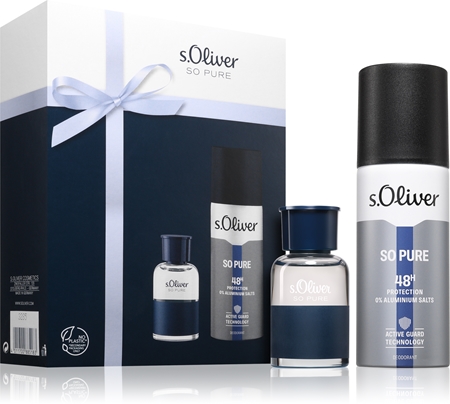 s.Oliver So Pure Men σετ δώρου για άντρες