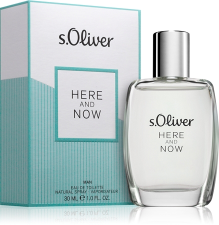 s.Oliver Here and Now Men Eau de Toilette για άντρες