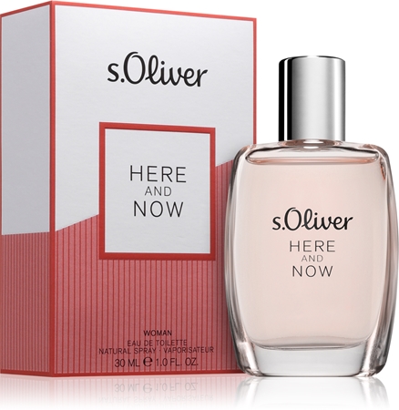 s.Oliver Here and Now Women Eau de Toilette pour femme
