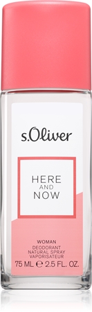 s.Oliver Here and Now Women kvapusis dezodorantas