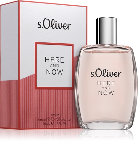 s.Oliver Here and Now Women Eau de Toilette pour femme