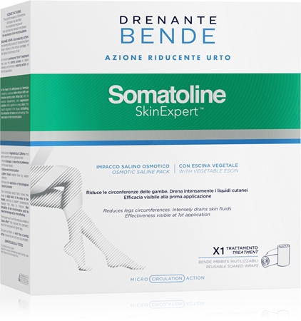 Somatoline SkinExpert Draining bondage per dare sollievo alle gambe pesanti