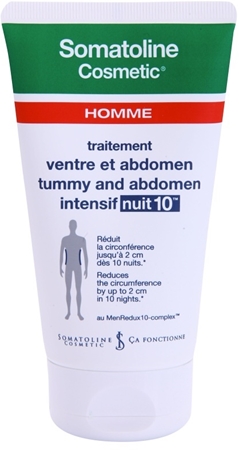 Somatoline Homme Nuit 10 crema dimagrante per fianchi e addome per uomo