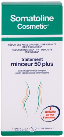 Somatoline Slimming 50 Plus crema reductora para mujeres después de la menopausia