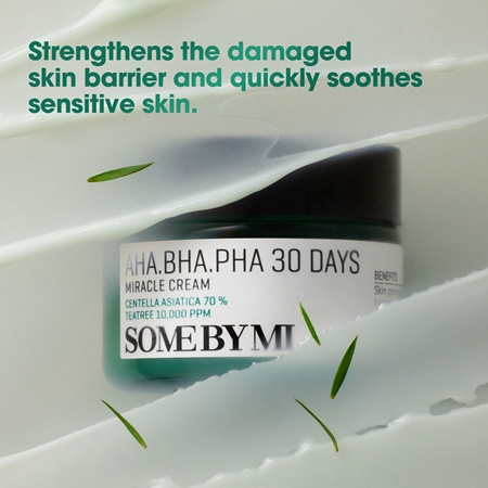 Some By Mi AHA∙BHA∙PHA 30 Days Miracle Cream multiaktivní krém se zklidňujícím účinkem