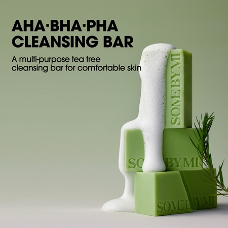 Some By Mi AHA∙BHA∙PHA 30 Days Miracle Cleansing Bar savon nettoyant hydratant pour peaux grasses et à problèmes