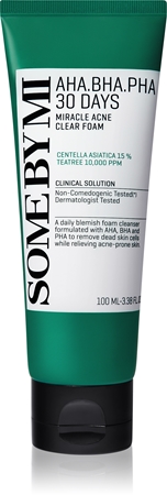 Some By Mi AHA∙BHA∙PHA 30 Days Miracle Acne Clear Foam hloubkově čisticí pěna pro problematickou pleť, akné