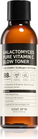 Some By Mi Galactomyces Pure Vitamin C tónico calmante para pele radiante