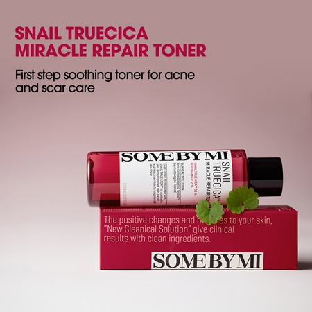 Some By Mi Snail Truecica Miracle Repair Toner elvyttävä ja puhdistava hoitovesi herkälle iholle