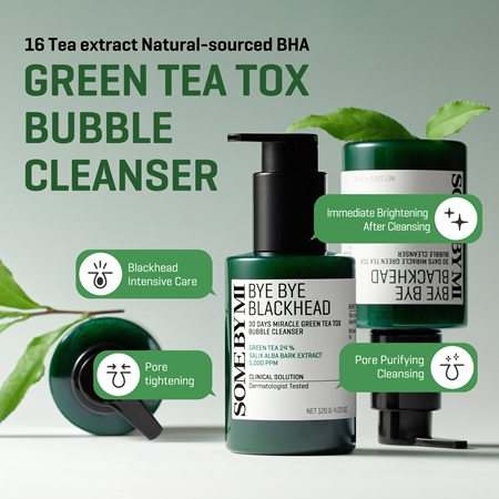 Some By Mi Bye Bye Blackhead 30 Days Miracle Active Reinigingsschuim Anti-Blackheads