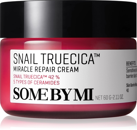 Some By Mi Snail Truecica Miracle Repair creme hidratante e apaziguador