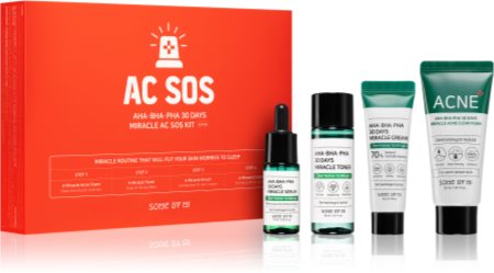 Some By Mi AHA∙BHA∙PHA 30 Days Miracle coffret cadeau (anti-acné)