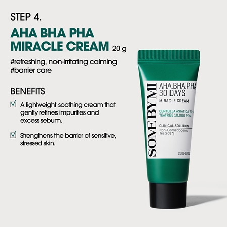 Some By Mi AHA∙BHA∙PHA 30 Days Miracle AC SOS Kit dovanų rinkinys nuo aknės