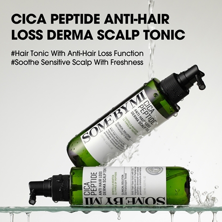 Some By Mi Cica Peptide Derma Scalp Tonic Moisturising and Nourishing Skin Tonic against hair loss