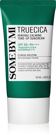 Some By Mi Truecica Mineral Calming Tone-up Suncream umirujuća i zaštitna krema SPF 50+