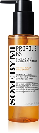 Some By Mi Propolis B5 Glow Barrier zklidňující čisticí olej pro citlivou pleť
