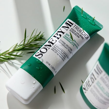 Some By Mi Truecica Aqua Calming Suncream upokojujúca ochranná emulzia SPF 50+