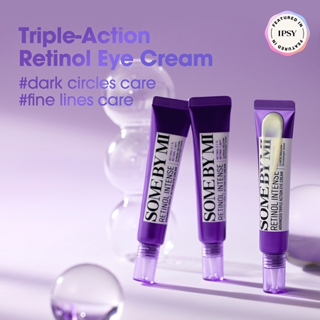 Some By Mi Retinol Intense Advanced Triple Action Eye Cream hydratační a vyhlazující oční krém s retinolem