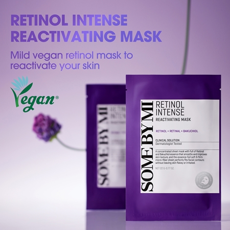 Some By Mi Retinol Intense Reactivating Mask maseczka przeciwzmarszczkowa w płachcie do skóry dojrzałej