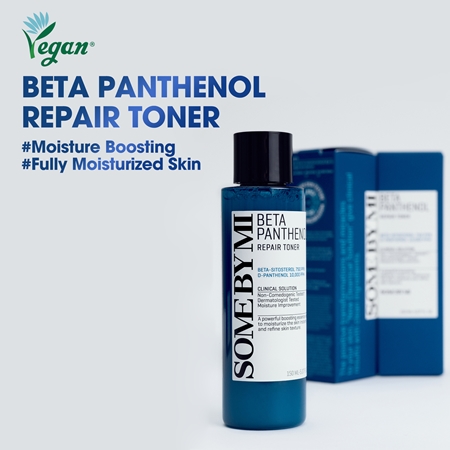 Some By Mi Beta Panthenol Repair Toner beruhigendes Hauttonikum mit feuchtigkeitsspendender Wirkung