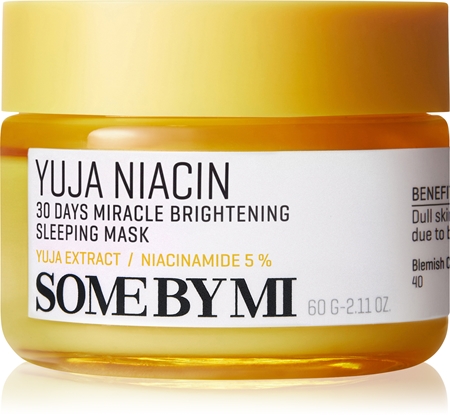 Some By Mi Yuja Niacin Brightening rozjasňující noční maska
