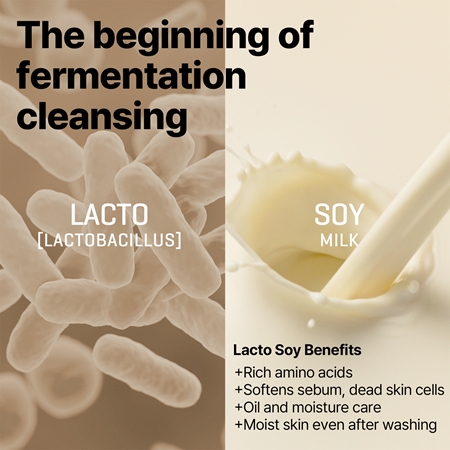 Some By Mi Lacto Soy Low Ph Morning Cleansing Bar savon doux nettoyant peaux sensibles