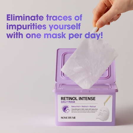 Some By Mi Retinol Intense Daily Mask Anti-Wrinkle Cloth Mask large pack