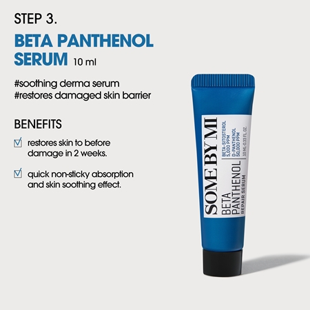 Some By Mi Beta Panthenol Repair Starter Kit set to soothe and strengthen sensitive skin