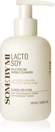 Some By Mi Lacto Soy Mild Bubble Peeling Cleanser jemný čisticí peeling pro citlivou pleť