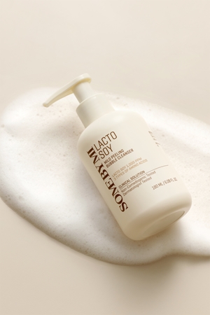 Some By Mi Lacto Soy Mild Bubble Peeling Cleanser Zachte Reinigingspeeling voor Gevoelige Huid