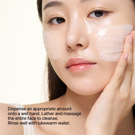 Some By Mi Lacto Soy Mild Bubble Peeling Cleanser Gentle Facial Scrub for sensitive skin