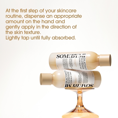 Some By Mi Galactomyces Glutathione Glow Milky Toner lotion tonique adoucissante et hydratante pour une peau lumineuse
