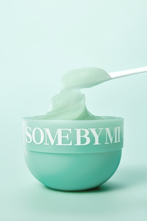 Some By Mi PDRN Spirulina Soothing Sherbet Mask Soothing Face Mask with cooling effect