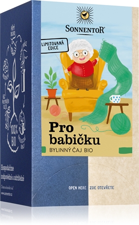 SONNENTOR Pro babičku BIO bylinný čaj dvoukomorový sáček