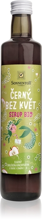 SONNENTOR Černý bez květ sirup BIO sirup