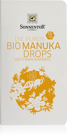 SONNENTOR Manuka pastilky pastilky pri bolestiach v krku