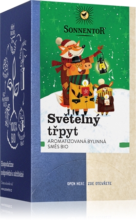SONNENTOR Světelný třpyt BIO bylinný čaj dvoukomorový sáček