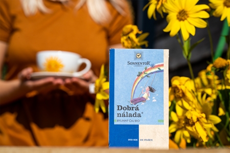 SONNENTOR Dobrá nálada BIO bylinný čaj dvojkomorové vrecúško