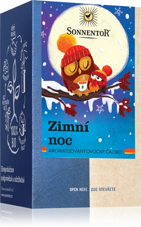 SONNENTOR Zimná noc BIO ovocný čaj dvojkomorové vrecúško